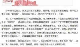 最新黑龙江爆料新闻事件,惊天大案引发社会关注
